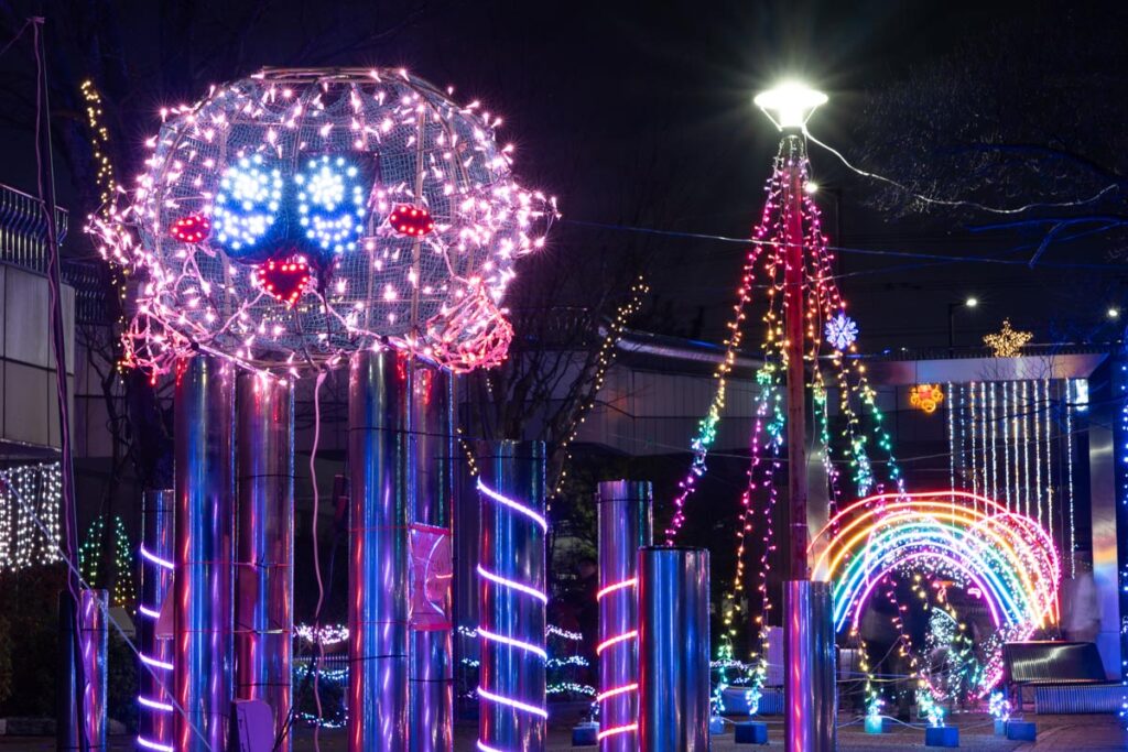 【西部緑道イルミネーション】 社中学校の生徒が提案!? そんな素敵なイルミネーションが福井で見られる！ | 福井市