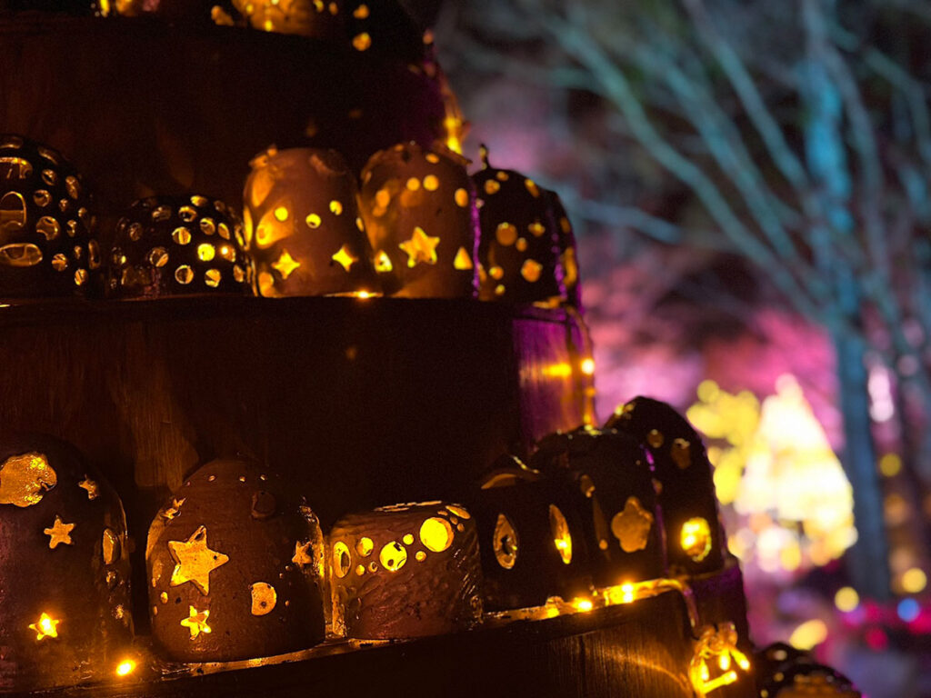 【福井県陶芸館】越前焼×イルミネーション「五千色の陶あかり2025」